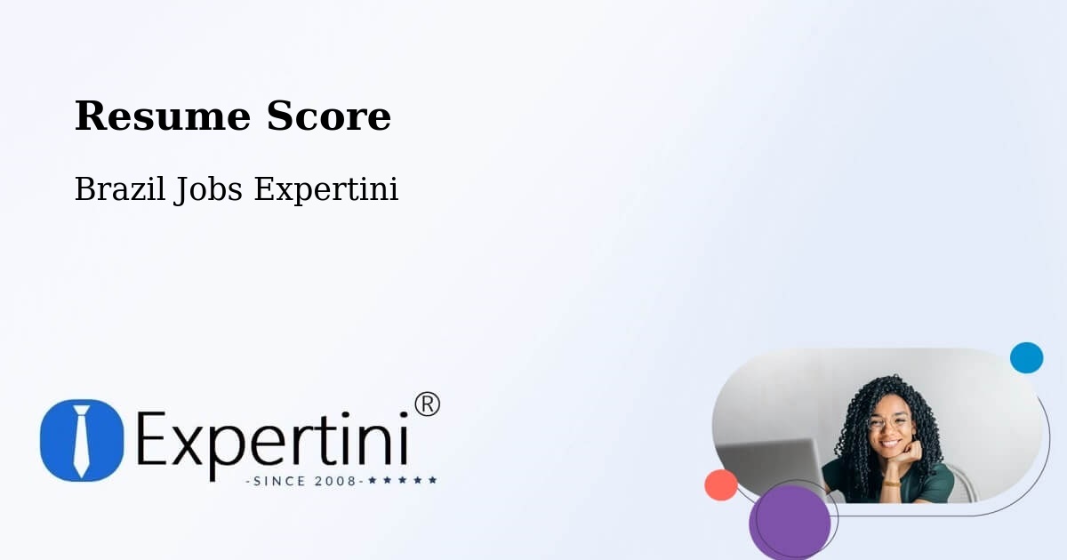 Resume Score & Job Description Match Tool – Cotia - Brazil Jobs Expertini