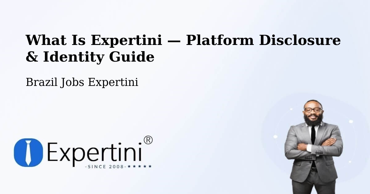 What Is Expertini — Platform Disclosure & Identity Guide – Cotia